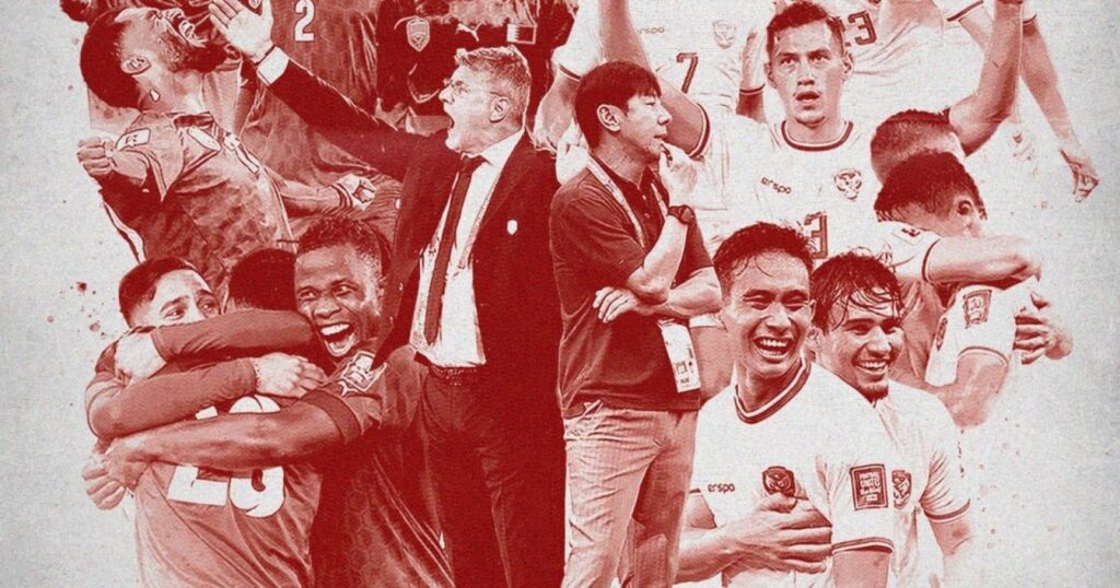 Timnas Indonesia VS Bahrain Berakhir Imbang, Ribut Akhir Pertandingan