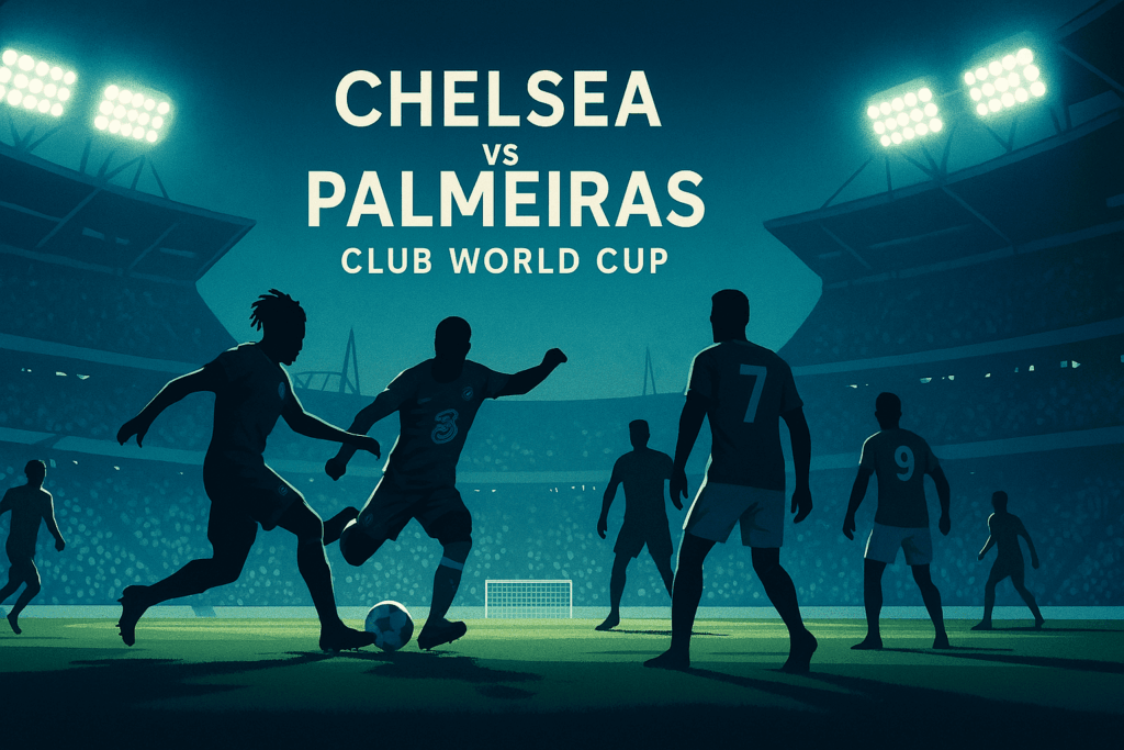 Chelsea vs Palmeiras di panggung Club World Cup