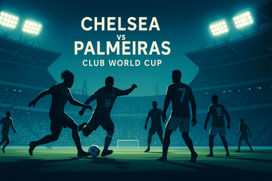 Atmosfer Panas Chelsea vs Palmeiras Chelsea vs Palmeiras di panggung Club World Cup