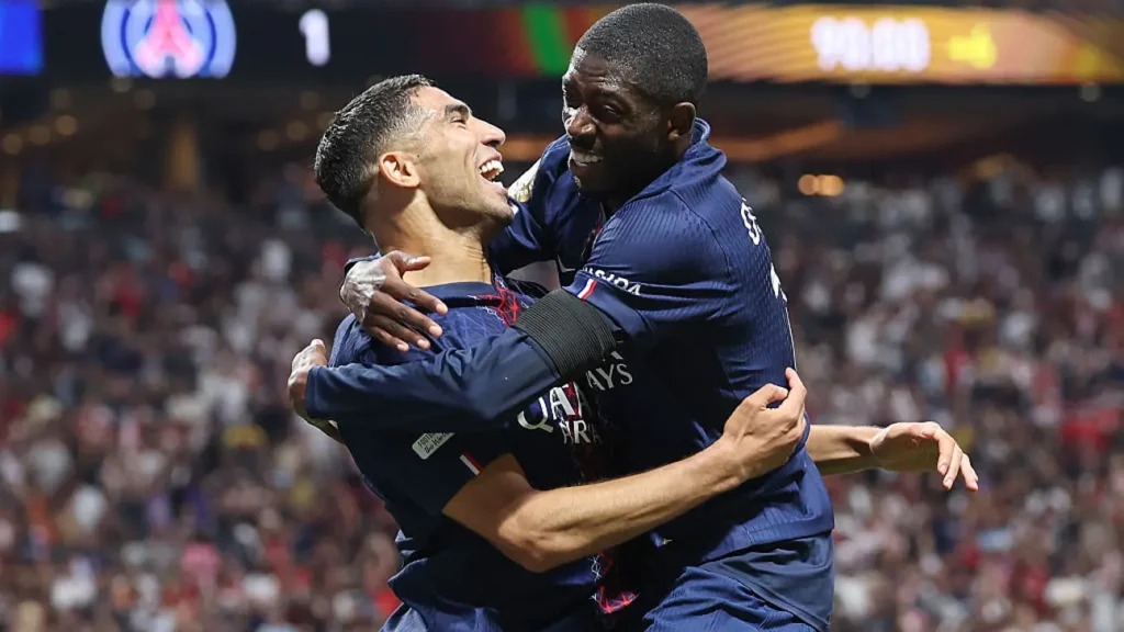 Euforia kemenangan PSG vs Real Madrid di semifinal