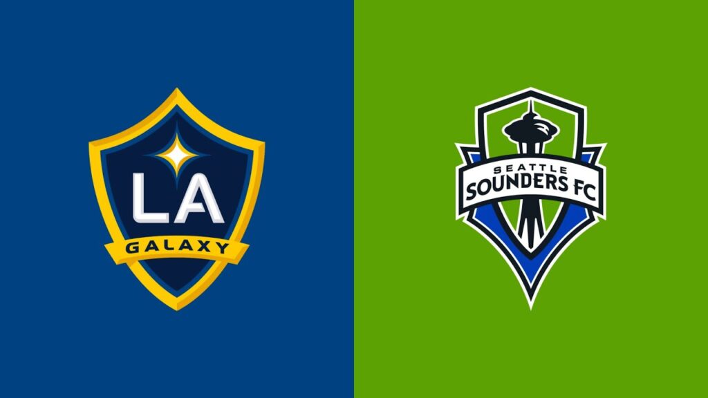 LA Galaxy vs Sounders berakhir 0–2 di Carson. De la Vega 7’, De Rosario 57’.