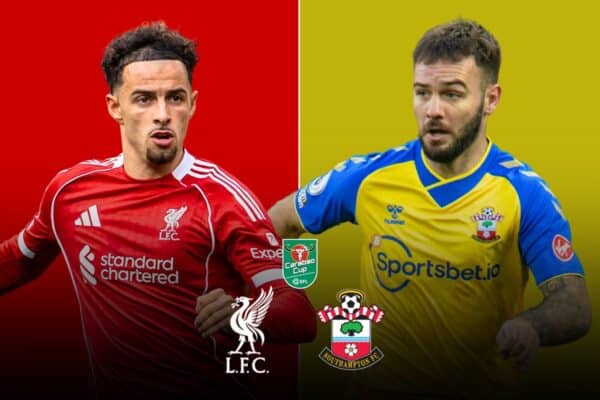 Liverpool vs Southampton hadir dengan tensi tinggi.