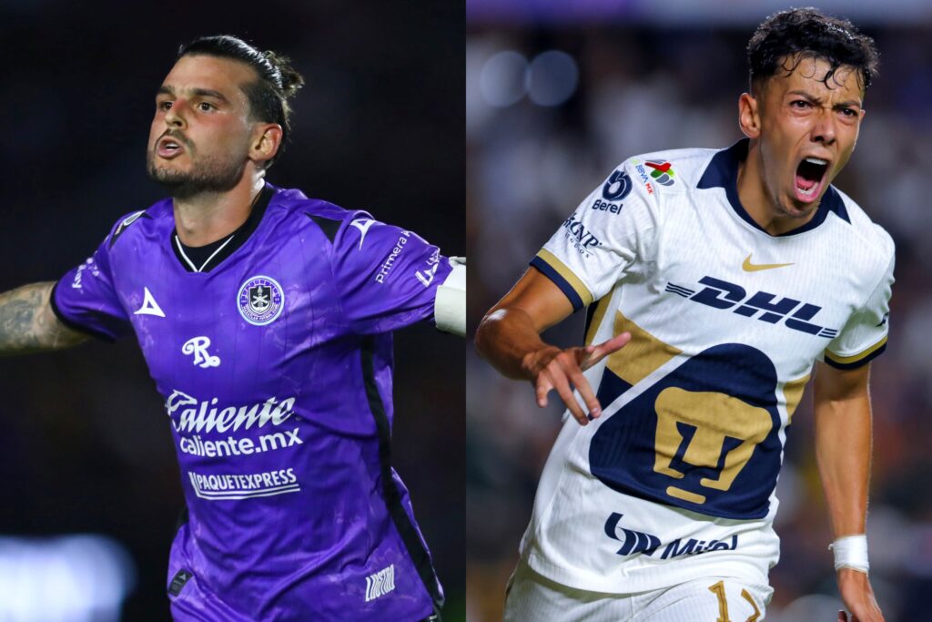 Mazatlán vs Pumas Unam berakhir 1-4.