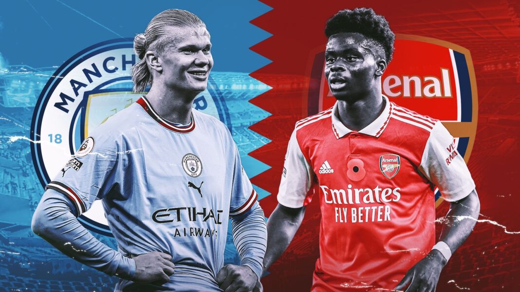 Arsenal vs Man City di Emirates malam ini.