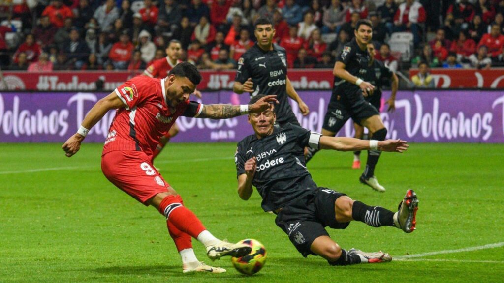 Toluca vs Monterrey meledak 6-2.