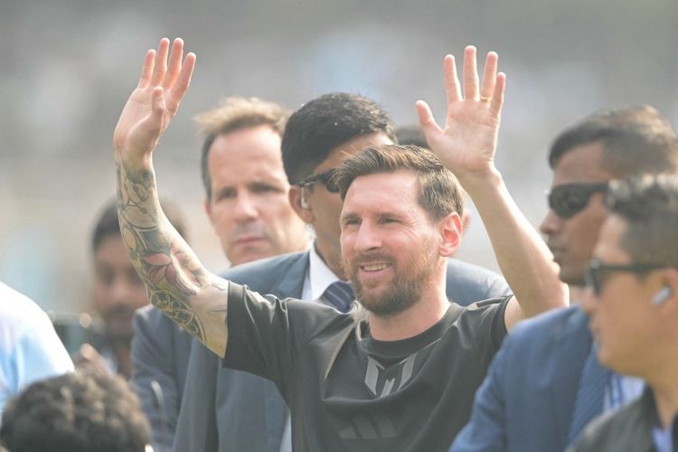 Kunjungan Messi ke Kolkata berujung kekacauan