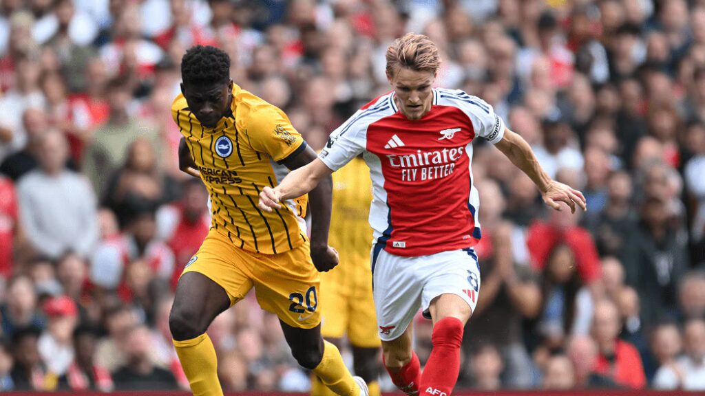 Arsenal vs Brighton 02.30 WIB: Jadwal, Klasemen, dan Prediksi Ujian di Amex
